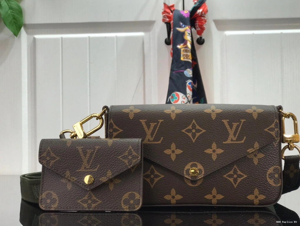 Aaa replica ru VUITTON GO STRAP FELICIE LOUIS & 0712